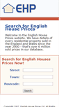 Mobile Screenshot of englishhouseprices.com